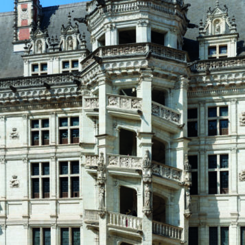 L'escalier du château de Blois